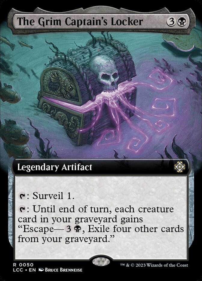 The Grim Captain's Locker Extended Art