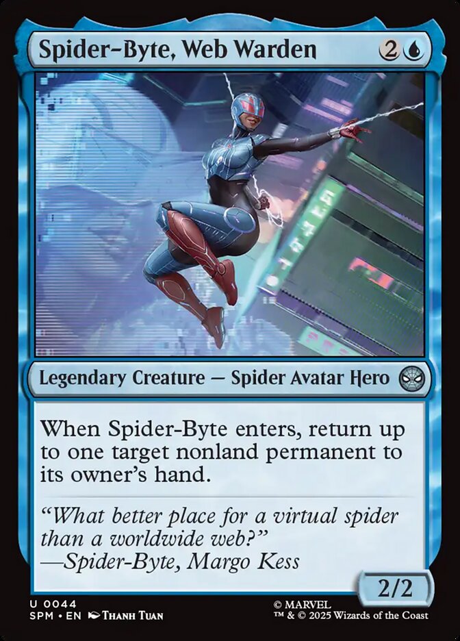 Spider-Byte, Web Warden Foil