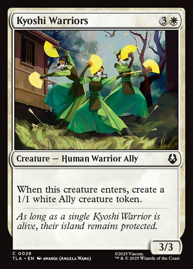 Kyoshi Warriors Foil