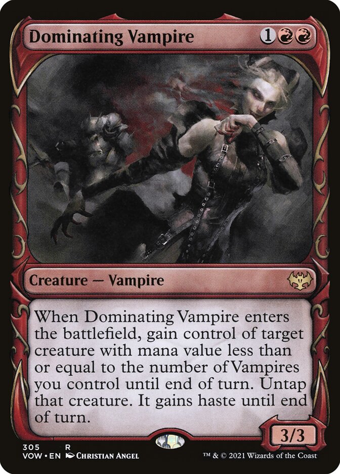 Dominating Vampire Showcase