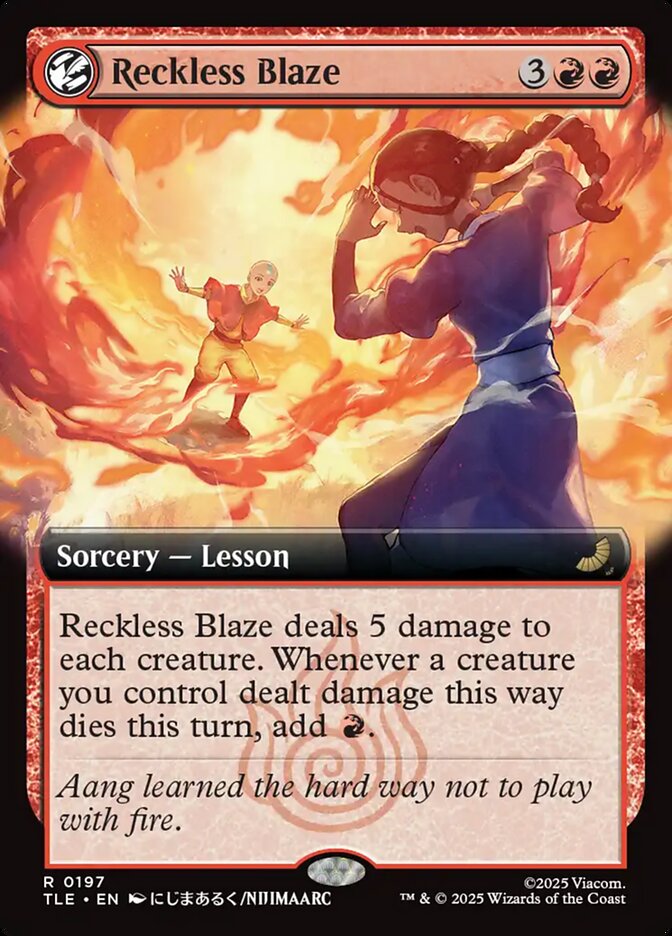 Reckless Blaze Extended Art