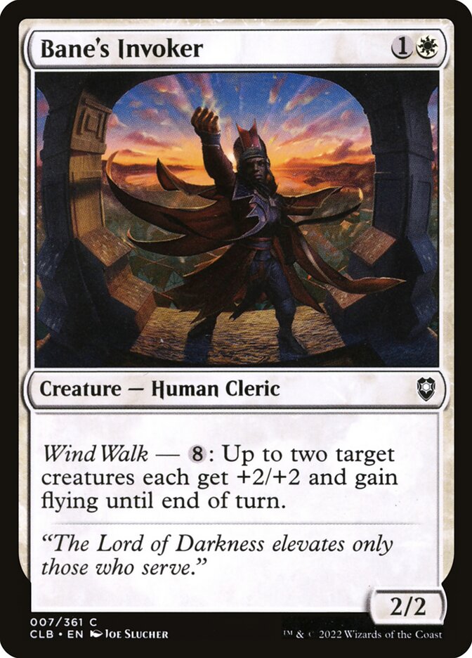 Bane's Invoker Foil