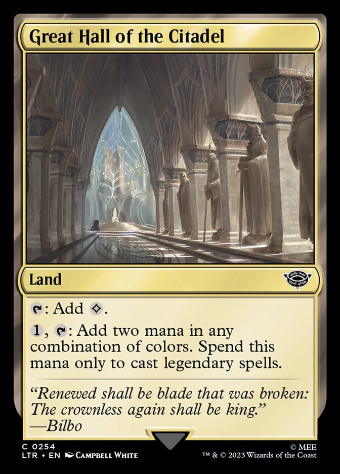 Great Hall of the Citadel Foil