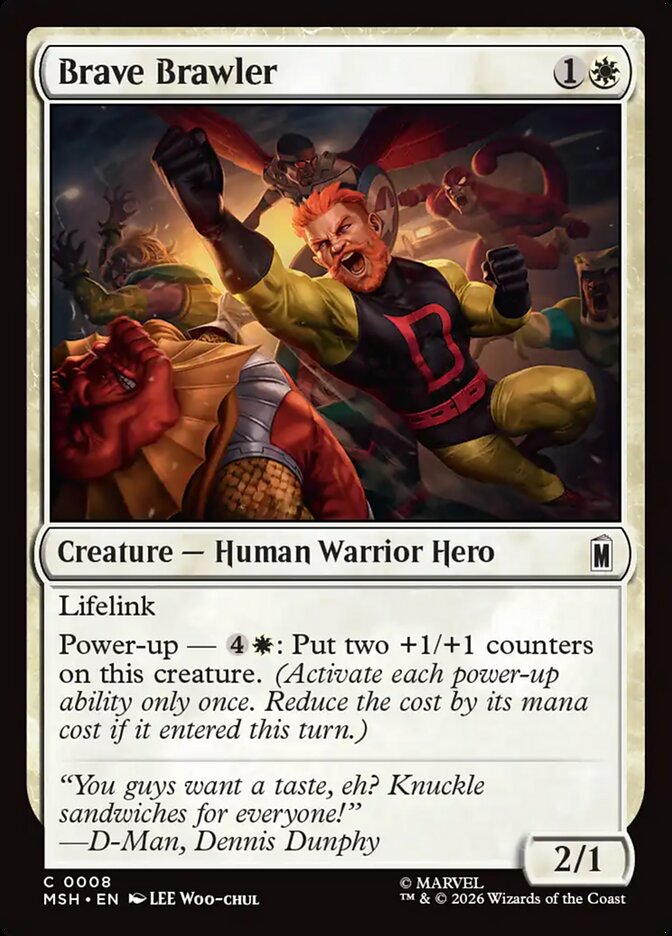 Brave Brawler Foil