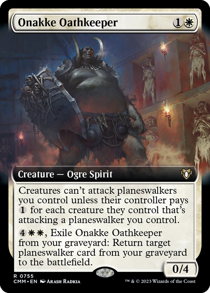Onakke Oathkeeper Extended Art