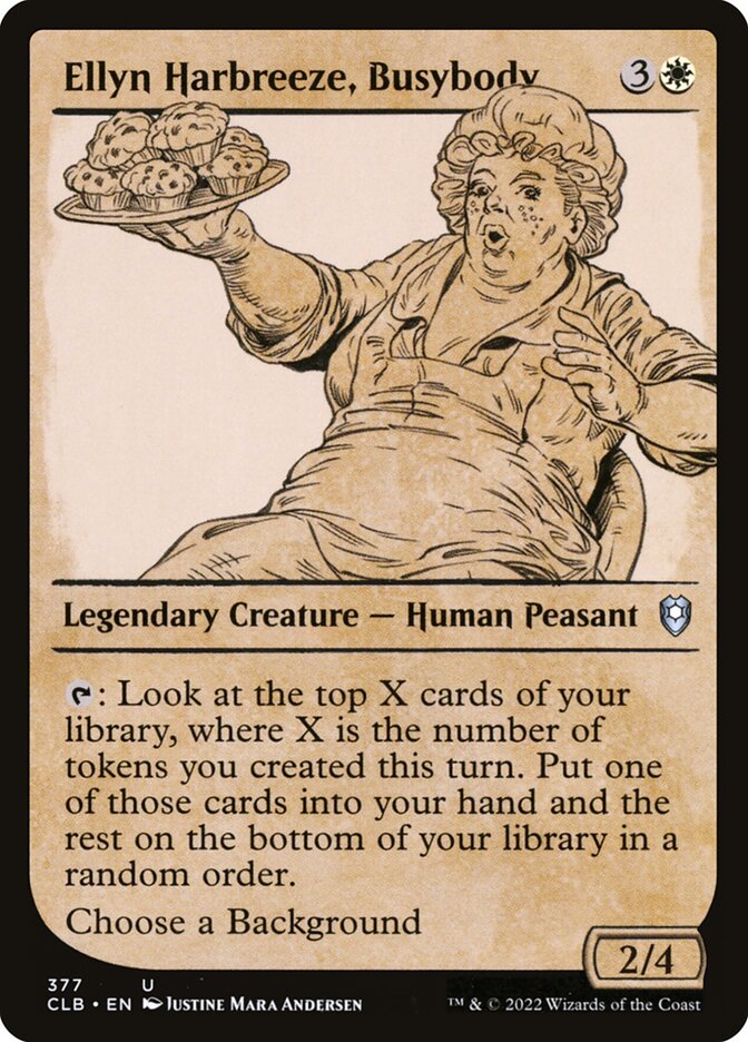 Ellyn Harbreeze, Busybody Showcase Foil