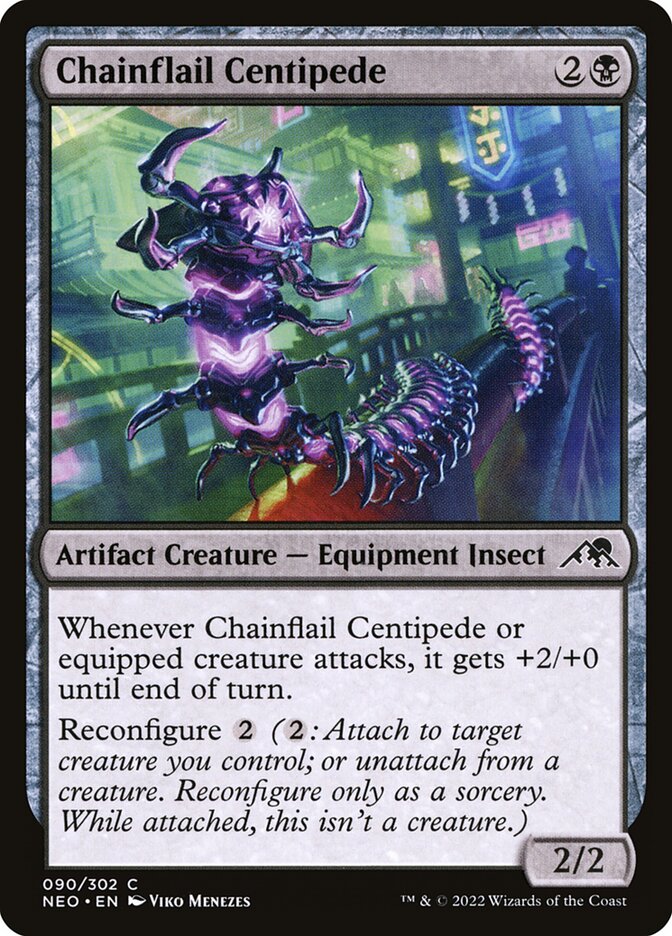Chainflail Centipede Foil