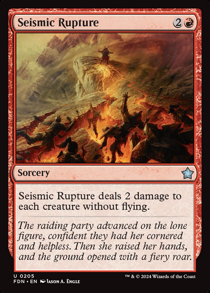 Seismic Rupture Foil