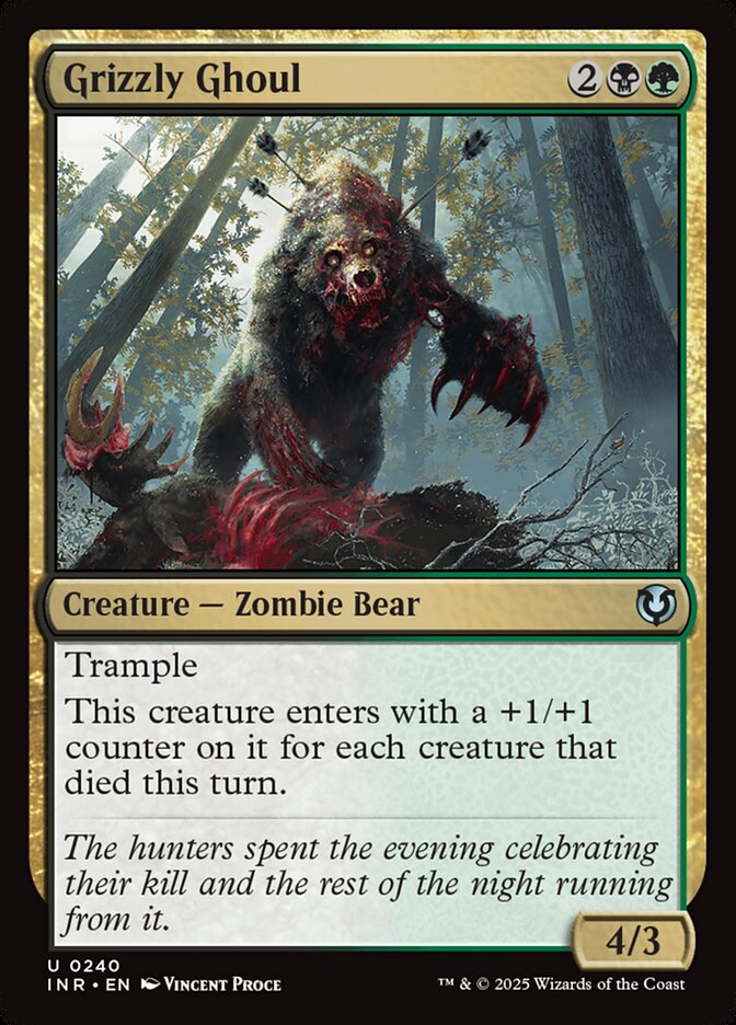 Grizzly Ghoul Foil