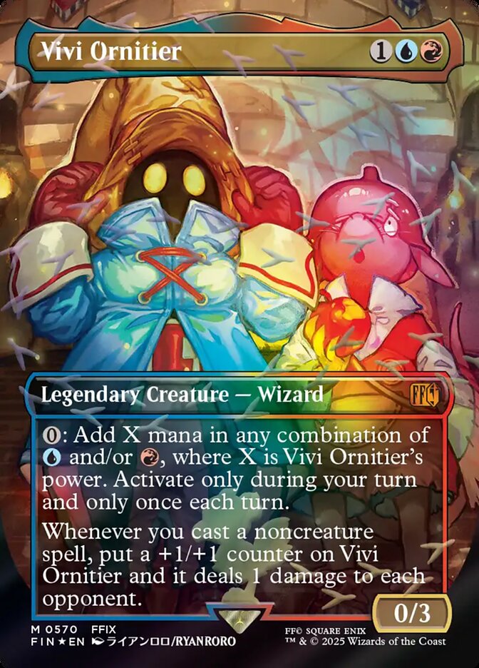 Vivi Ornitier Chocobo Track Foil