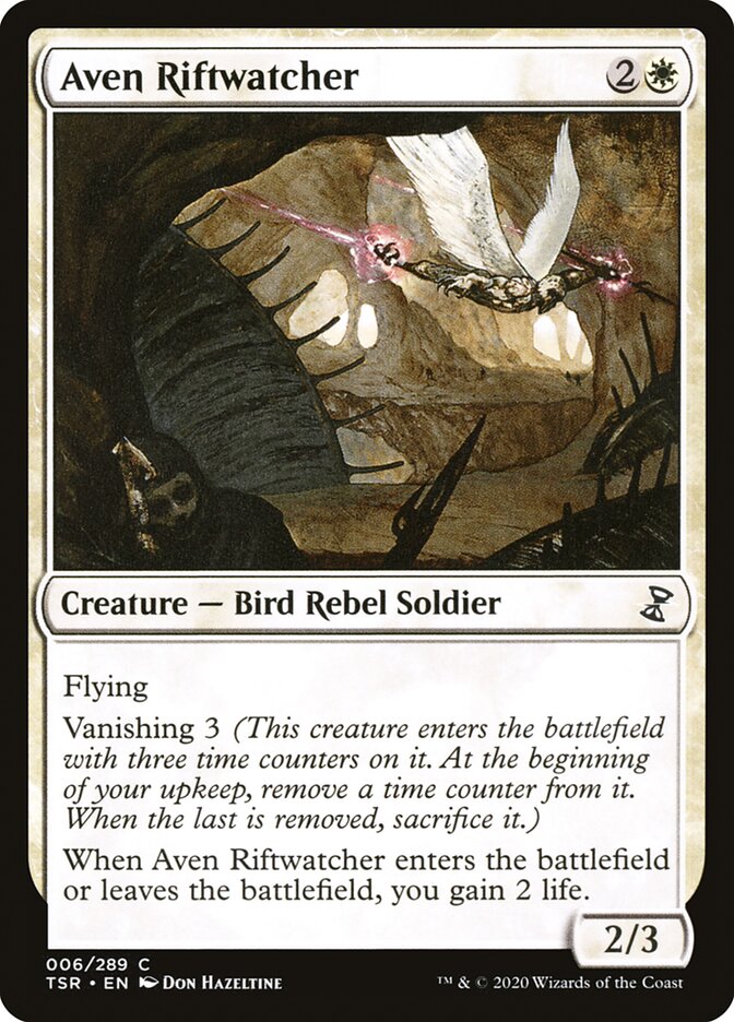 Aven Riftwatcher Foil