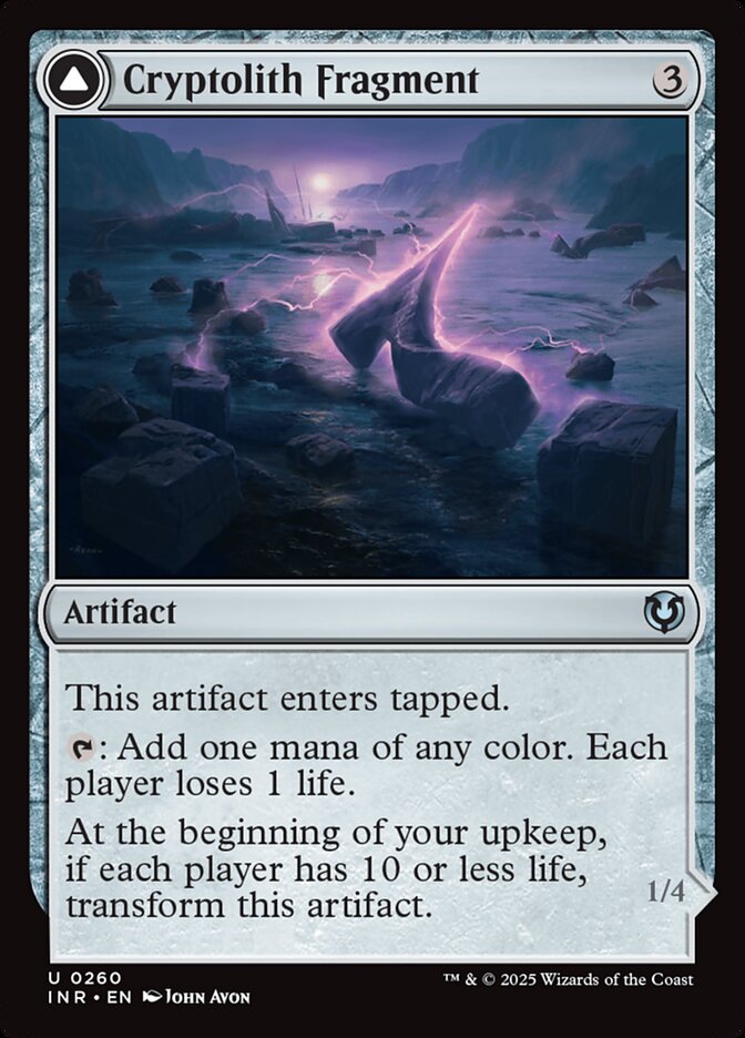Cryptolith Fragment // Aurora of Emrakul Foil