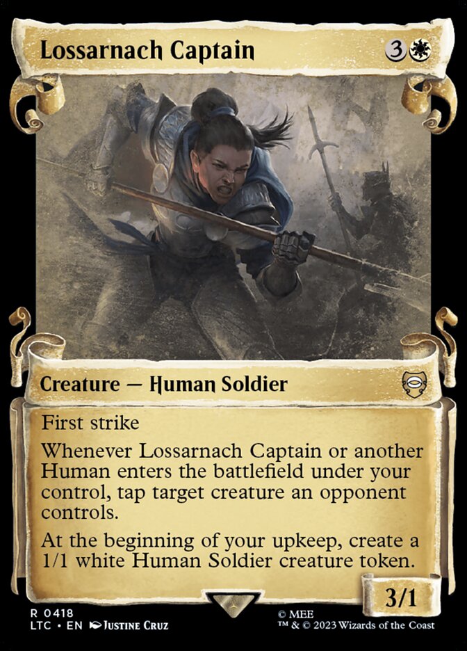 Lossarnach Captain Showcase Silver Foil