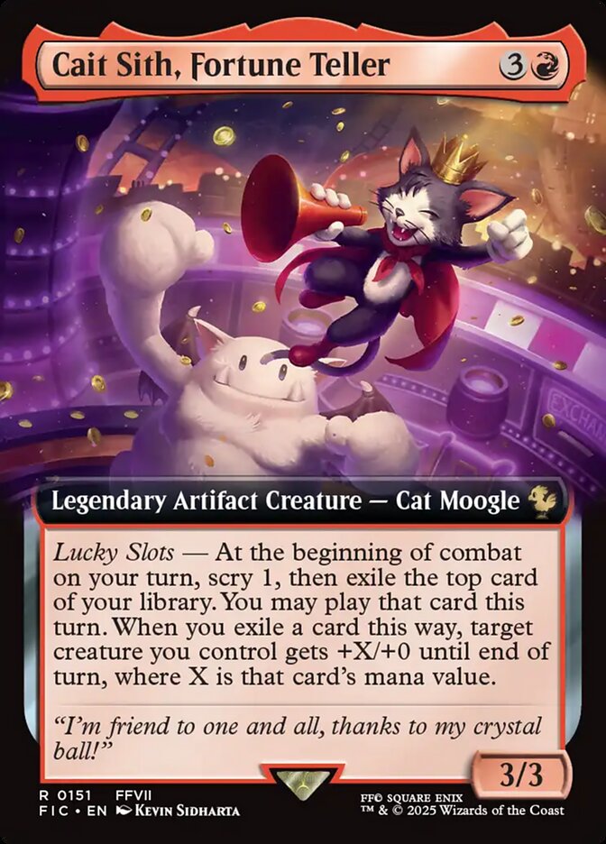 Cait Sith, Fortune Teller Extended