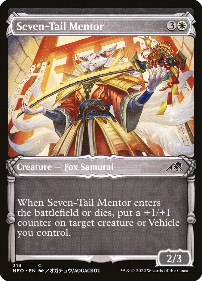 Seven-Tail Mentor Showcase Foil