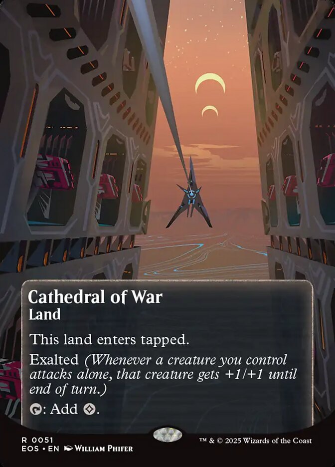 Cathedral of War Poster Stellar Sights