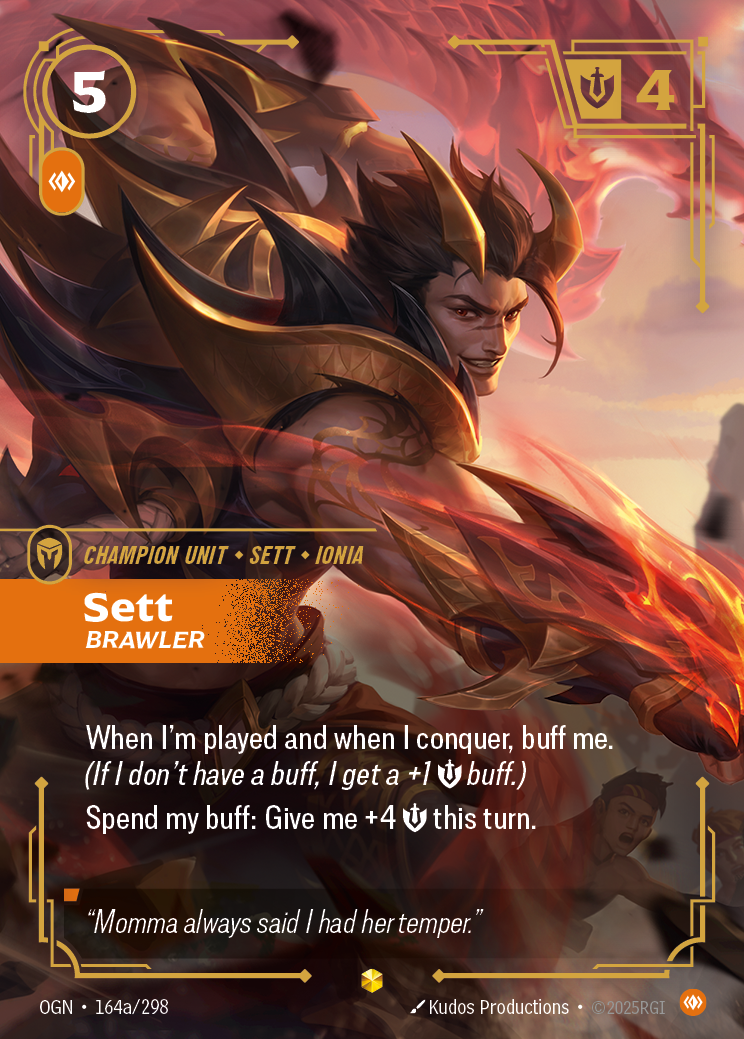 Sett, Brawler Foil