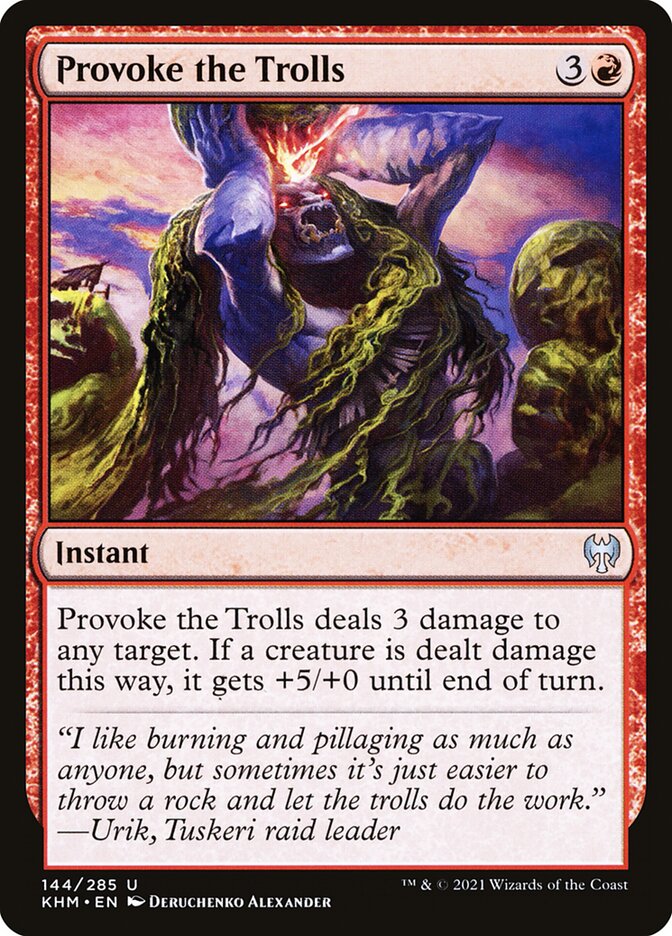 Provoke the Trolls Foil