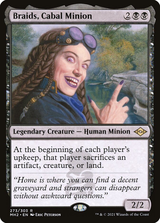 Braids, Cabal Minion Etched Foil