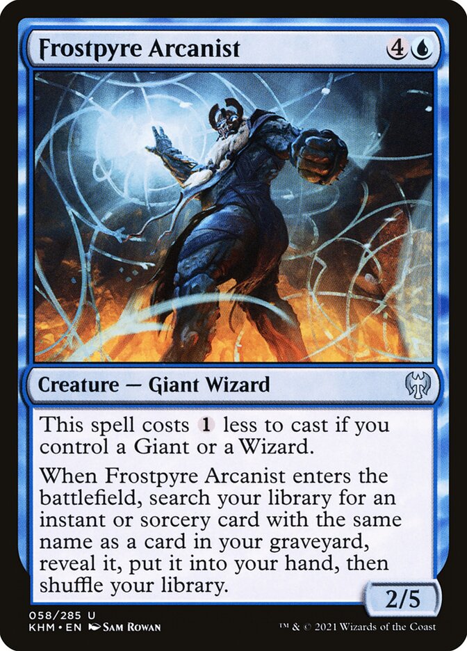Frostpyre Arcanist Foil