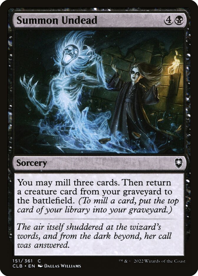 Summon Undead Foil