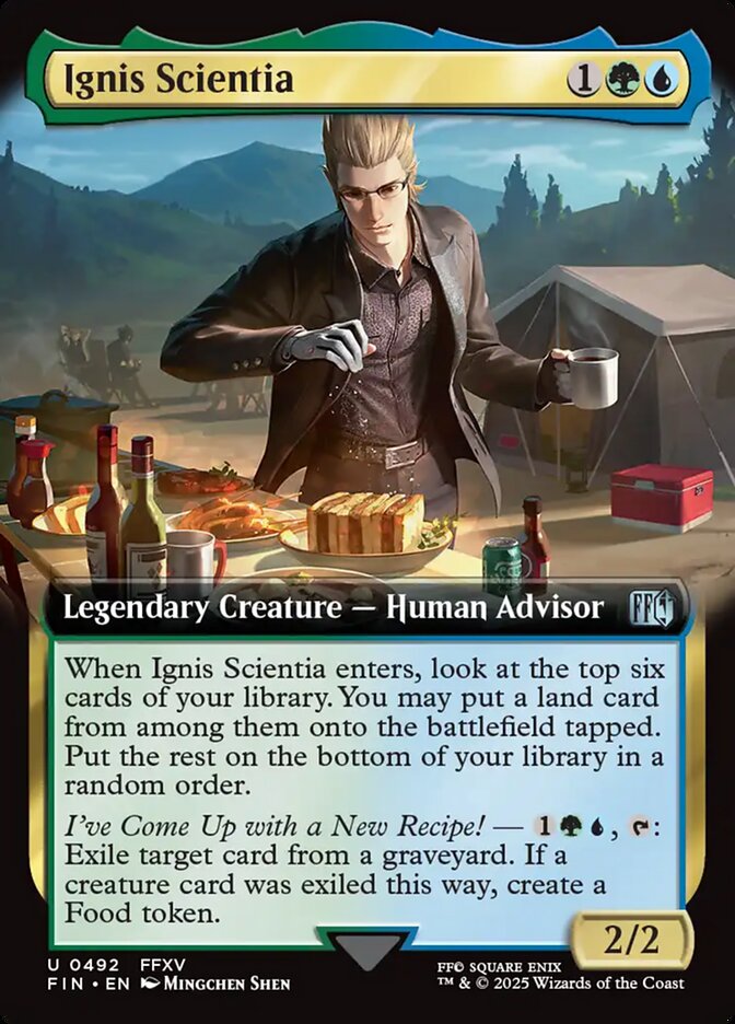 Ignis Scientia Extended Art