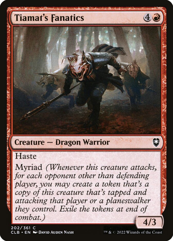 Tiamat's Fanatics Foil