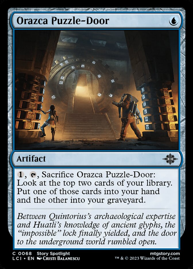 Orazca Puzzle-Door Foil