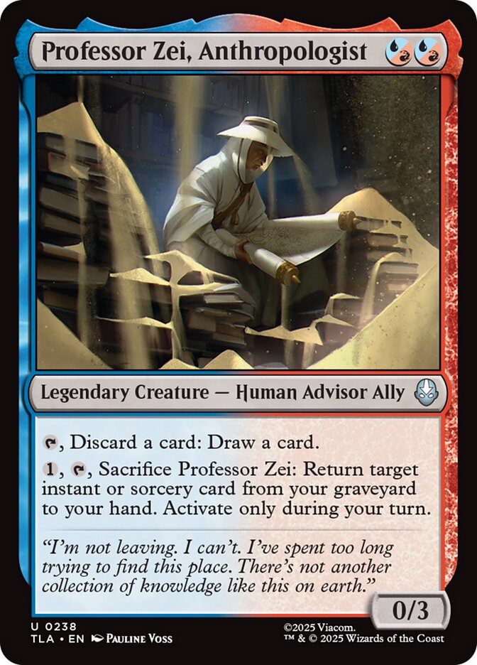 Professor Zei, Anthropologist Foil