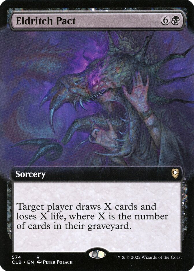 Eldritch Pact Extended Art Foil