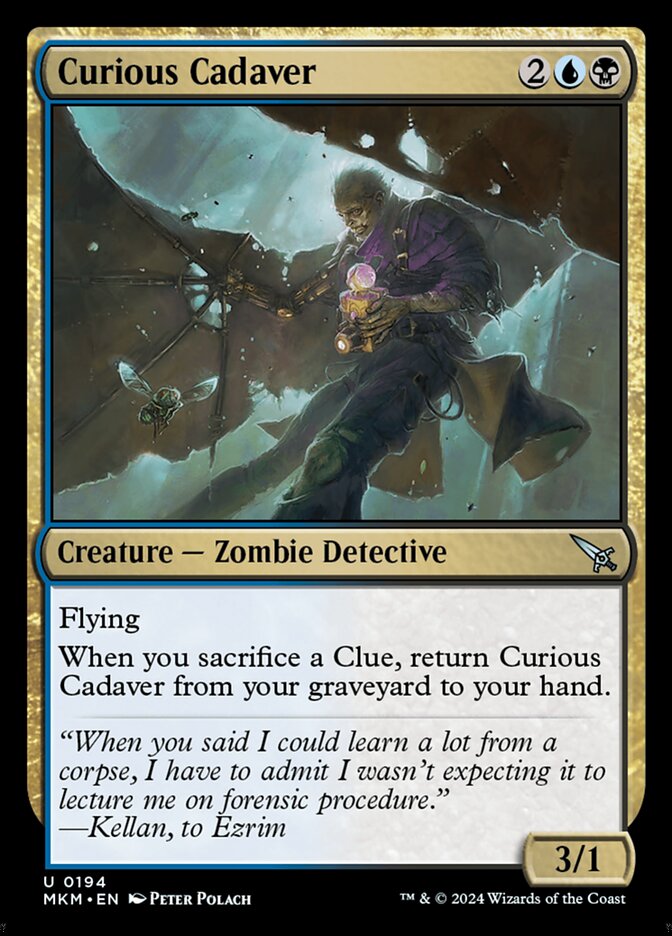 Curious Cadaver Foil