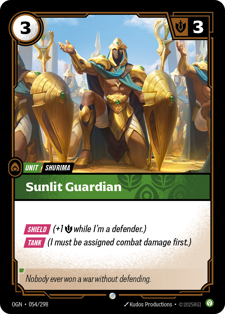 Sunlit Guardian Foil