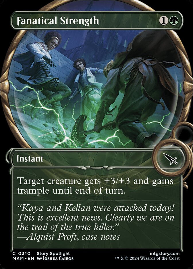 Fanatical Strength Showcase Foil