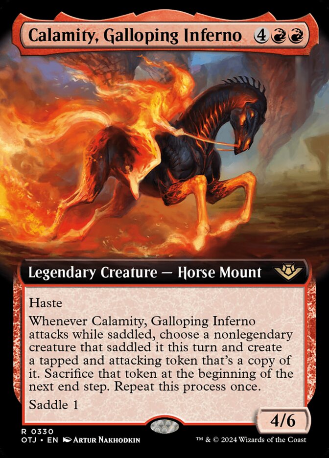 Calamity, Galloping Inferno Extended art