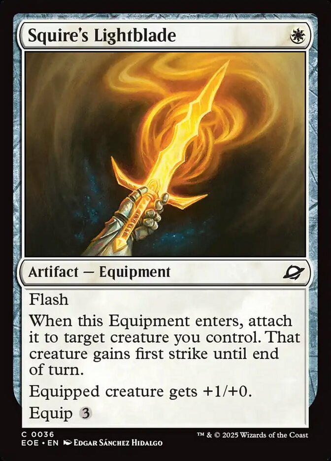Squire's Lightblade Foil