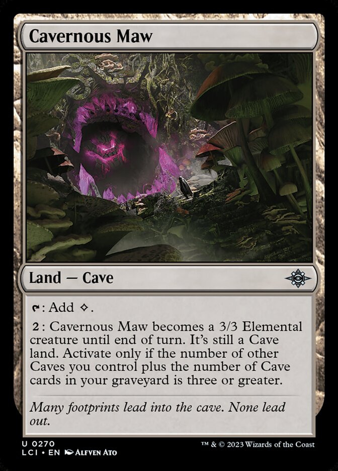 Cavernous Maw Foil