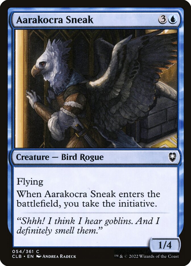 Aarakocra Sneak Foil