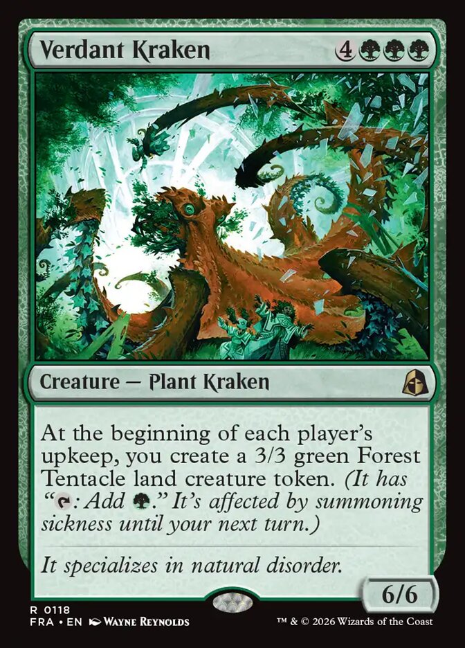 Verdant Kraken Foil