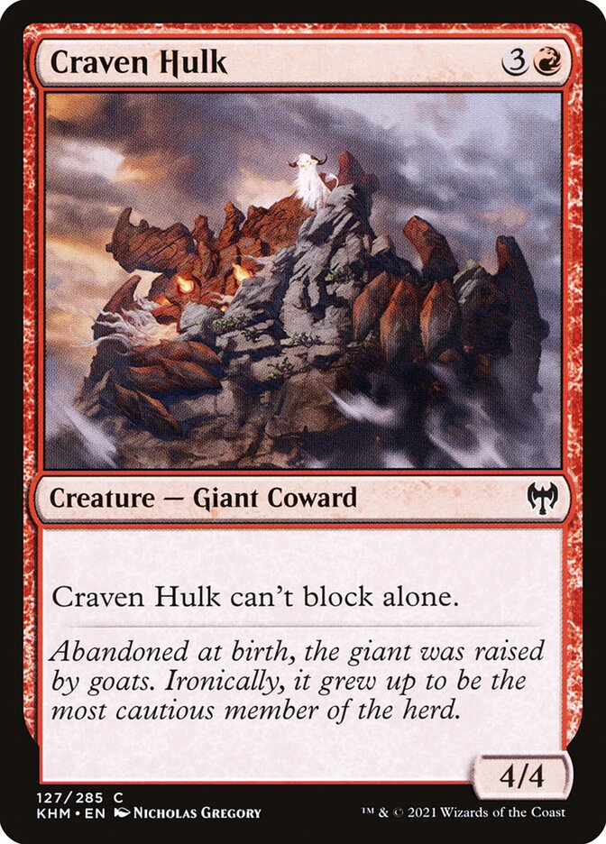 Craven Hulk Foil