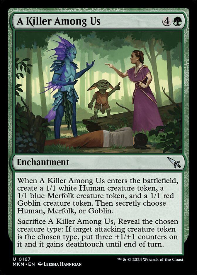 A Killer Among Us Foil