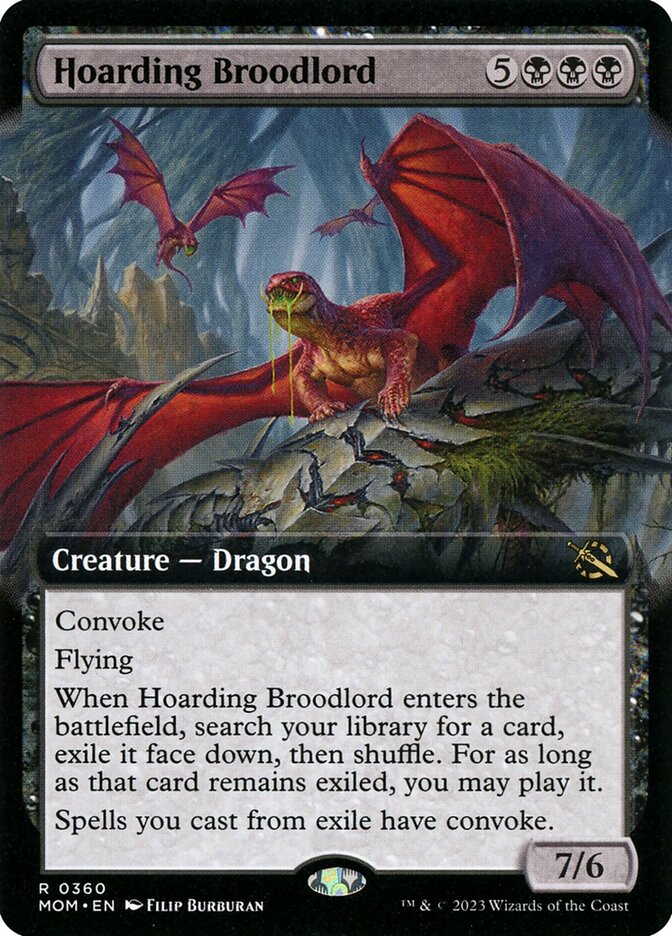 Hoarding Broodlord Extended Art