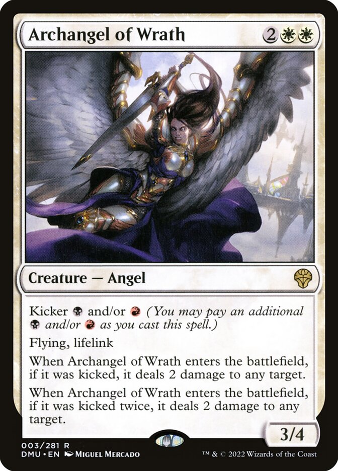 Archangel of Wrath Foil
