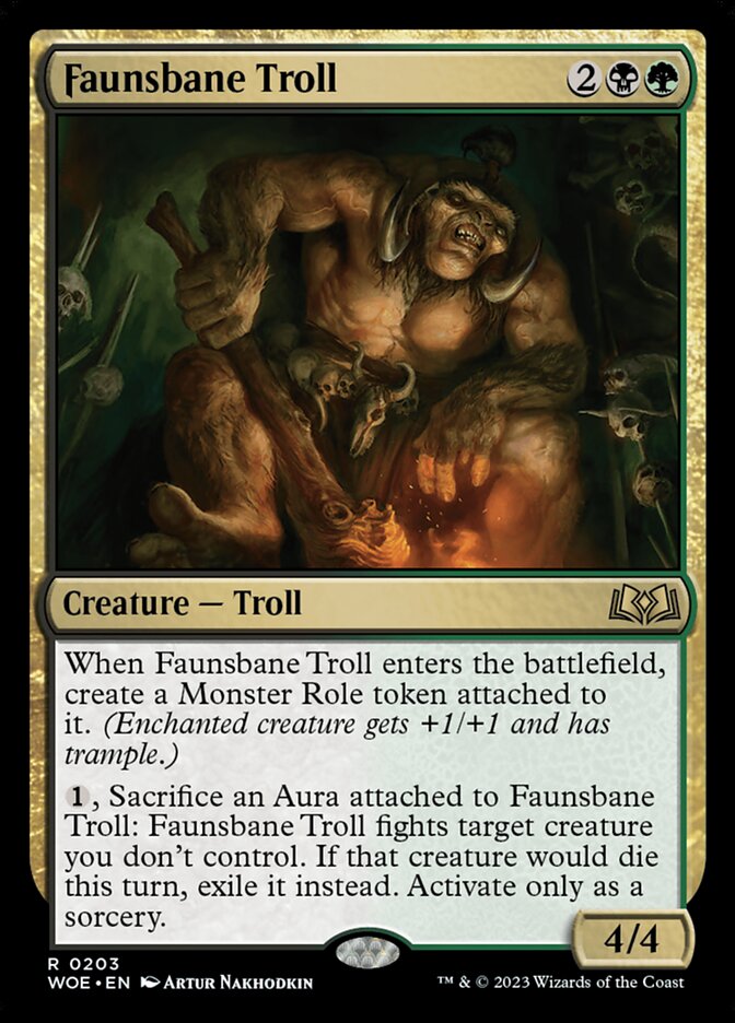 Faunsbane Troll Foil