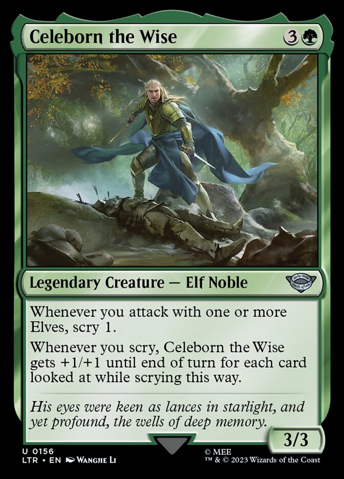 Celeborn the Wise Foil