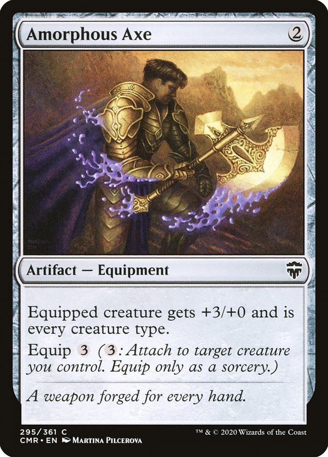 Amorphous Axe Foil