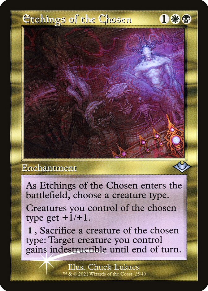Etchings of the Chosen Foil