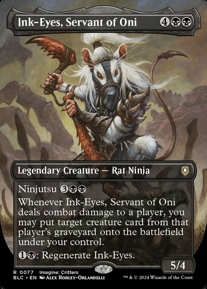 Ink-Eyes, Servant of Oni Borderless