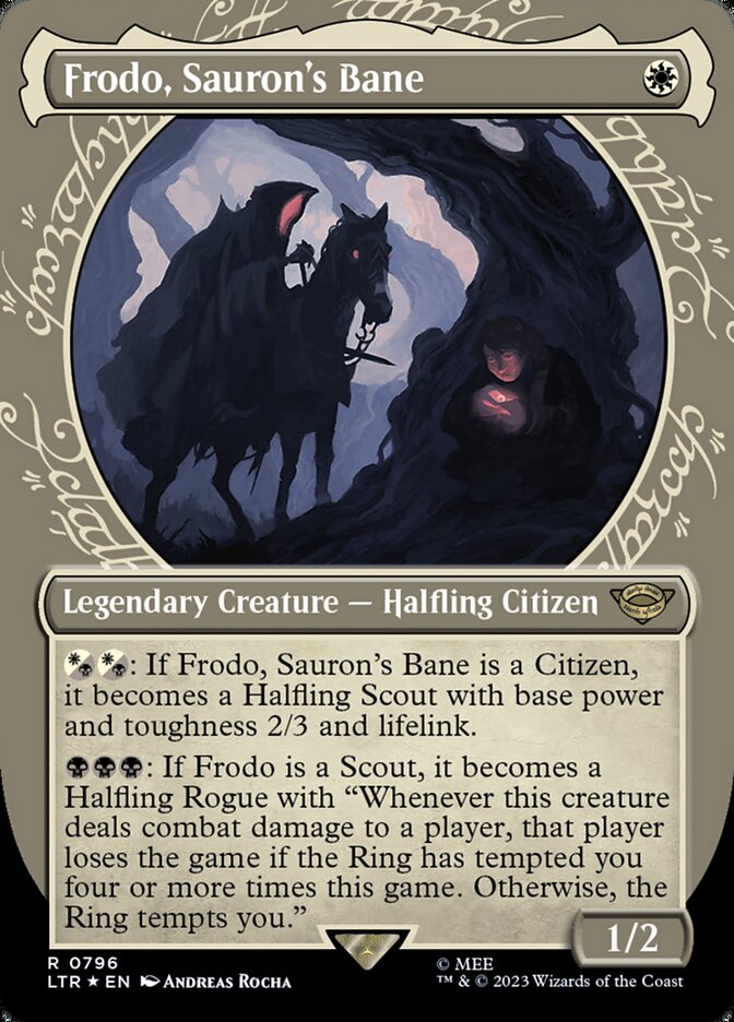 Frodo, Sauron's Bane Showcase Foil