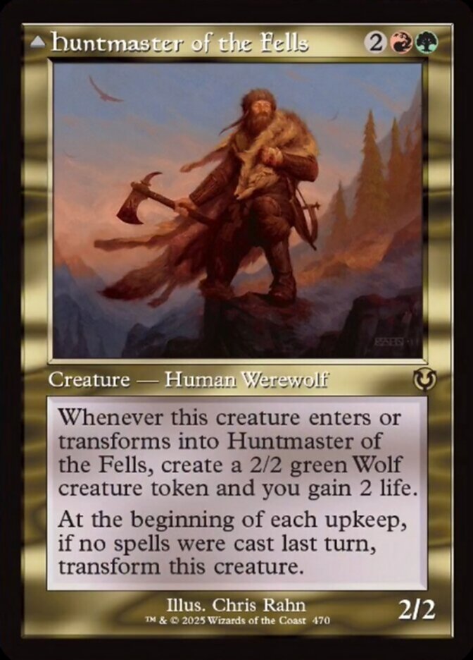 Huntmaster of the Fells // Ravager of the Fells Retroframe
