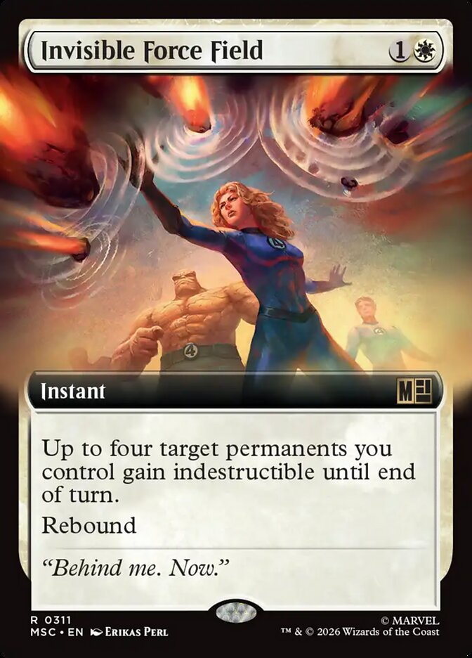 Invisible Force Field Extended Art